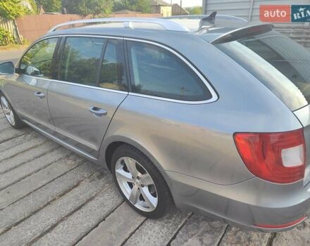 Серый Шкода Суперб, объемом двигателя 1.98 л и пробегом 195 тыс. км за 9700 $, фото 3 на Automoto.ua