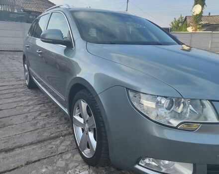 Серый Шкода Суперб, объемом двигателя 1.98 л и пробегом 195 тыс. км за 9700 $, фото 6 на Automoto.ua