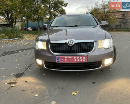 Сірий Шкода Суперб, об'ємом двигуна 2 л та пробігом 256 тис. км за 10700 $, фото 20 на Automoto.ua