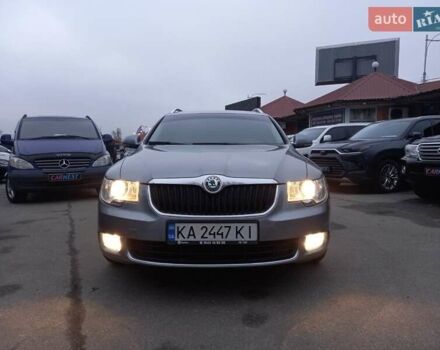 Серый Шкода Суперб, объемом двигателя 2 л и пробегом 224 тыс. км за 10500 $, фото 1 на Automoto.ua