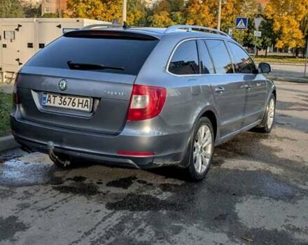 Серый Шкода Суперб, объемом двигателя 1.97 л и пробегом 457 тыс. км за 9800 $, фото 1 на Automoto.ua