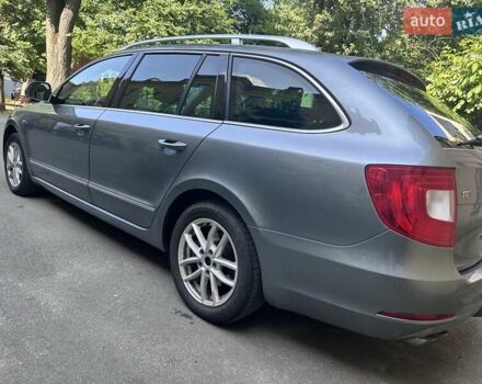 Серый Шкода Суперб, объемом двигателя 2 л и пробегом 218 тыс. км за 12000 $, фото 5 на Automoto.ua