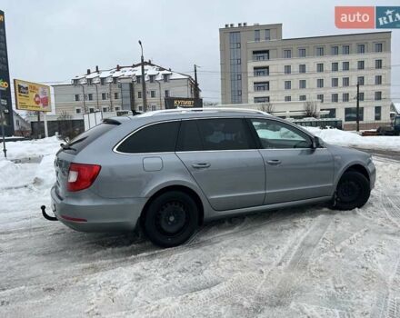 Сірий Шкода Суперб, об'ємом двигуна 2 л та пробігом 219 тис. км за 11800 $, фото 6 на Automoto.ua
