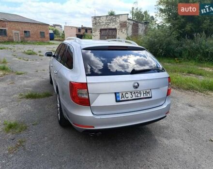 Серый Шкода Суперб, объемом двигателя 1.97 л и пробегом 348 тыс. км за 11800 $, фото 2 на Automoto.ua
