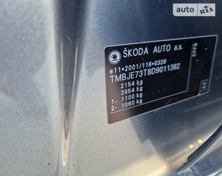 Сірий Шкода Суперб, об'ємом двигуна 2 л та пробігом 230 тис. км за 12800 $, фото 37 на Automoto.ua