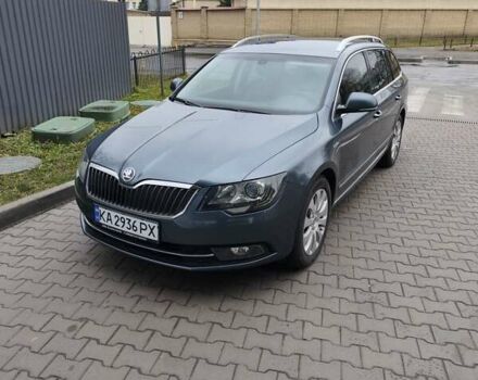 Сірий Шкода Суперб, об'ємом двигуна 2 л та пробігом 270 тис. км за 11499 $, фото 1 на Automoto.ua