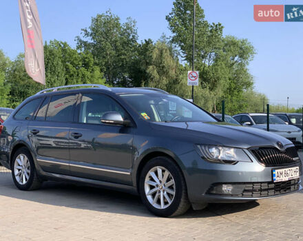 Сірий Шкода Суперб, об'ємом двигуна 1.6 л та пробігом 322 тис. км за 10655 $, фото 4 на Automoto.ua