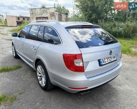 Серый Шкода Суперб, объемом двигателя 2 л и пробегом 348 тыс. км за 11500 $, фото 10 на Automoto.ua