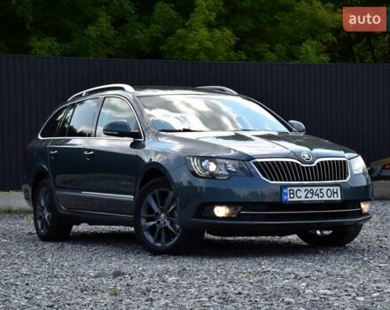 Сірий Шкода Суперб, об'ємом двигуна 2 л та пробігом 279 тис. км за 14300 $, фото 1 на Automoto.ua