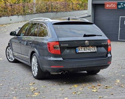 Сірий Шкода Суперб, об'ємом двигуна 1.97 л та пробігом 192 тис. км за 13400 $, фото 4 на Automoto.ua