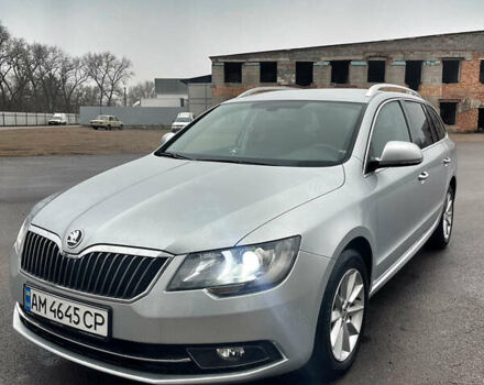 Серый Шкода Суперб, объемом двигателя 1.97 л и пробегом 240 тыс. км за 13799 $, фото 2 на Automoto.ua