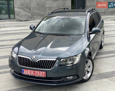 Серый Шкода Суперб, объемом двигателя 2 л и пробегом 224 тыс. км за 12600 $, фото 2 на Automoto.ua