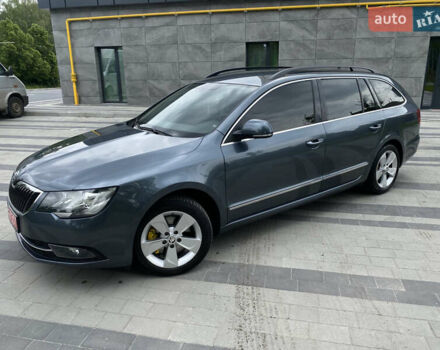 Серый Шкода Суперб, объемом двигателя 2 л и пробегом 224 тыс. км за 12600 $, фото 1 на Automoto.ua