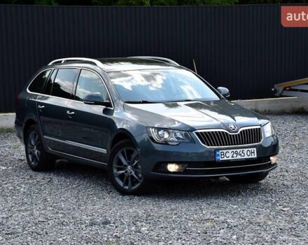 Сірий Шкода Суперб, об'ємом двигуна 2 л та пробігом 279 тис. км за 14300 $, фото 2 на Automoto.ua