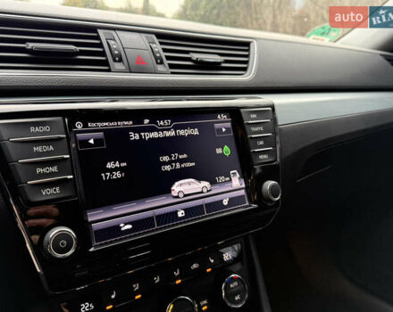 Сірий Шкода Суперб, об'ємом двигуна 2 л та пробігом 217 тис. км за 13950 $, фото 14 на Automoto.ua