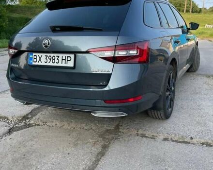 Сірий Шкода Суперб, об'ємом двигуна 2 л та пробігом 360 тис. км за 15500 $, фото 12 на Automoto.ua