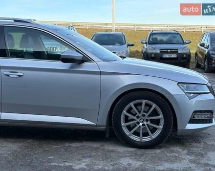 Серый Шкода Суперб, объемом двигателя 2 л и пробегом 128 тыс. км за 28390 $, фото 5 на Automoto.ua