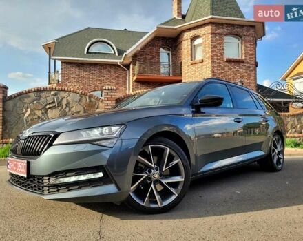 Сірий Шкода Суперб, об'ємом двигуна 2 л та пробігом 224 тис. км за 25999 $, фото 13 на Automoto.ua
