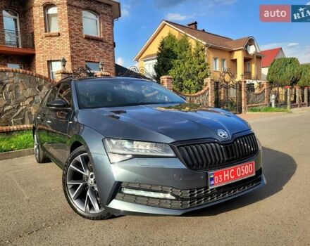 Сірий Шкода Суперб, об'ємом двигуна 2 л та пробігом 224 тис. км за 25999 $, фото 3 на Automoto.ua
