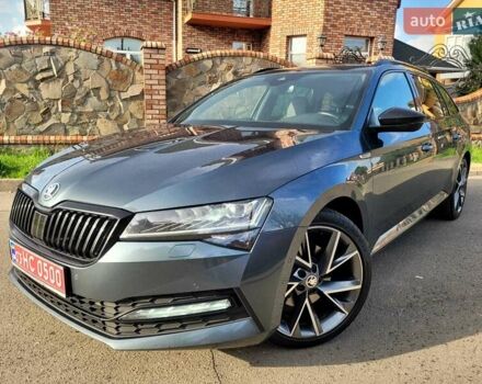 Сірий Шкода Суперб, об'ємом двигуна 2 л та пробігом 224 тис. км за 25999 $, фото 2 на Automoto.ua