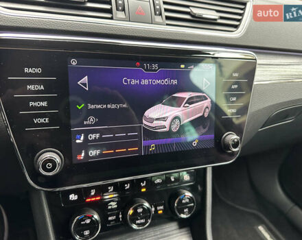 Сірий Шкода Суперб, об'ємом двигуна 2 л та пробігом 150 тис. км за 25500 $, фото 92 на Automoto.ua
