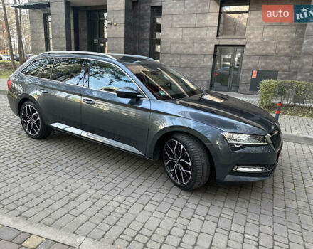 Сірий Шкода Суперб, об'ємом двигуна 2 л та пробігом 150 тис. км за 25500 $, фото 4 на Automoto.ua