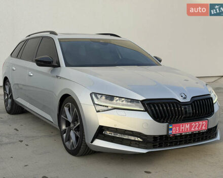 Серый Шкода Суперб, объемом двигателя 2 л и пробегом 201 тыс. км за 23999 $, фото 1 на Automoto.ua