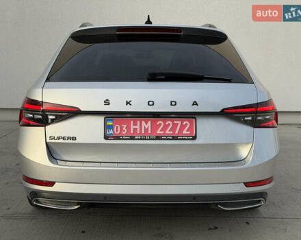 Серый Шкода Суперб, объемом двигателя 2 л и пробегом 201 тыс. км за 23999 $, фото 7 на Automoto.ua
