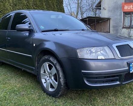 Серый Шкода Суперб, объемом двигателя 1.9 л и пробегом 474 тыс. км за 4500 $, фото 1 на Automoto.ua