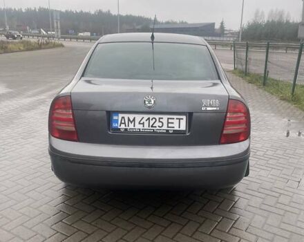 Серый Шкода Суперб, объемом двигателя 1.8 л и пробегом 260 тыс. км за 5300 $, фото 6 на Automoto.ua