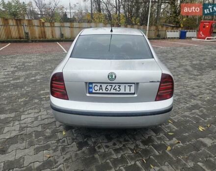 Серый Шкода Суперб, объемом двигателя 1.9 л и пробегом 281 тыс. км за 4200 $, фото 13 на Automoto.ua