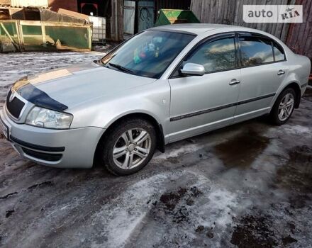 Серый Шкода Суперб, объемом двигателя 1.8 л и пробегом 281 тыс. км за 3800 $, фото 5 на Automoto.ua