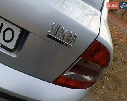 Сірий Шкода Суперб, об'ємом двигуна 1.9 л та пробігом 220 тис. км за 5400 $, фото 51 на Automoto.ua