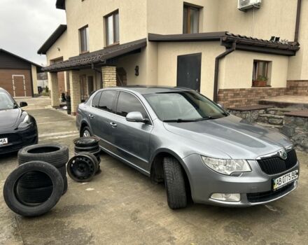 Серый Шкода Суперб, объемом двигателя 1.8 л и пробегом 250 тыс. км за 7499 $, фото 14 на Automoto.ua