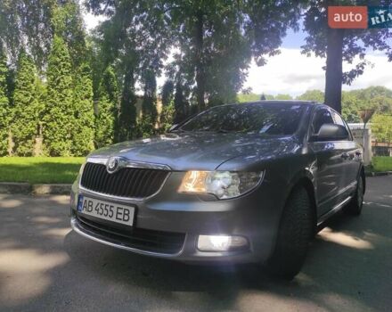 Сірий Шкода Суперб, об'ємом двигуна 1.97 л та пробігом 250 тис. км за 8599 $, фото 14 на Automoto.ua