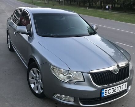 Сірий Шкода Суперб, об'ємом двигуна 2 л та пробігом 361 тис. км за 8100 $, фото 8 на Automoto.ua