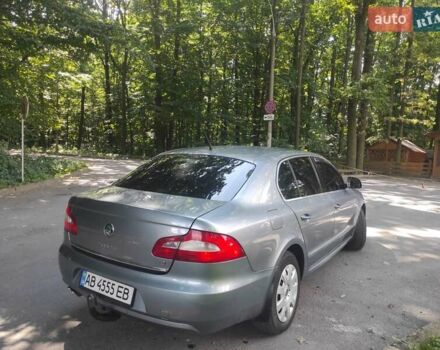 Сірий Шкода Суперб, об'ємом двигуна 1.97 л та пробігом 250 тис. км за 8599 $, фото 15 на Automoto.ua