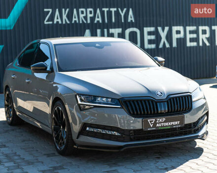 Серый Шкода Суперб, объемом двигателя 1.98 л и пробегом 108 тыс. км за 43000 $, фото 4 на Automoto.ua