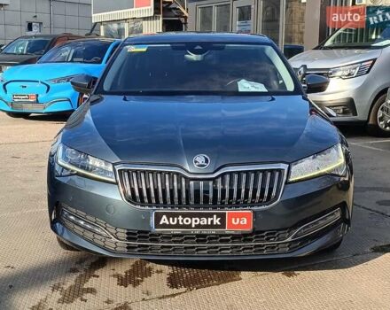 Серый Шкода Суперб, объемом двигателя 2 л и пробегом 139 тыс. км за 29990 $, фото 1 на Automoto.ua