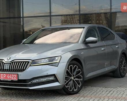 Серый Шкода Суперб, объемом двигателя 2 л и пробегом 208 тыс. км за 28900 $, фото 2 на Automoto.ua