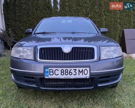 Сірий Шкода Суперб, об'ємом двигуна 1.9 л та пробігом 474 тис. км за 4500 $, фото 1 на Automoto.ua