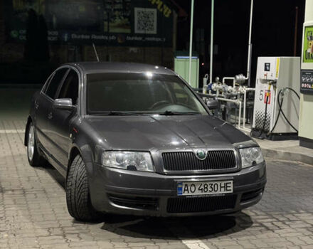 Серый Шкода Суперб, объемом двигателя 1.9 л и пробегом 387 тыс. км за 4200 $, фото 1 на Automoto.ua