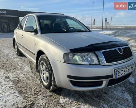 Серый Шкода Суперб, объемом двигателя 1.9 л и пробегом 320 тыс. км за 4350 $, фото 1 на Automoto.ua