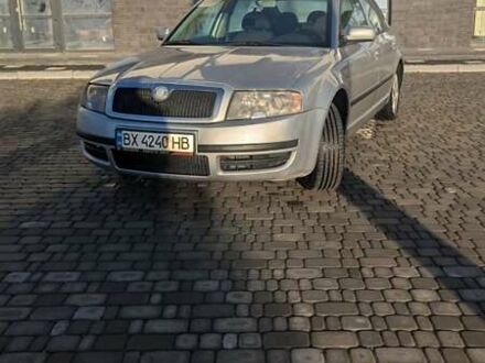 Серый Шкода Суперб, объемом двигателя 1.9 л и пробегом 360 тыс. км за 4500 $, фото 1 на Automoto.ua