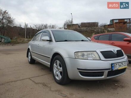 Серый Шкода Суперб, объемом двигателя 1.8 л и пробегом 168 тыс. км за 6100 $, фото 1 на Automoto.ua