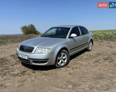 Сірий Шкода Суперб, об'ємом двигуна 1.9 л та пробігом 306 тис. км за 5799 $, фото 1 на Automoto.ua