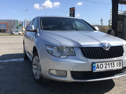 Шкода Суперб 2008 у Береговом на Automoto.ua Сірий Шкода Суперб, об'ємом двигуна 2 л та пробігом 329 тис. км за 7800 $, фото 1 на Automoto.ua