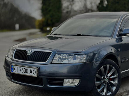 Серый Шкода Суперб, объемом двигателя 1.8 л и пробегом 204 тыс. км за 6400 $, фото 1 на Automoto.ua