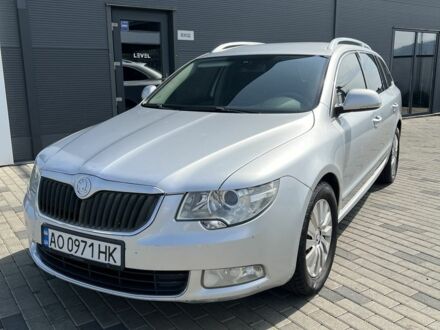 Сірий Шкода Суперб, об'ємом двигуна 2 л та пробігом 352 тис. км за 8500 $, фото 1 на Automoto.ua