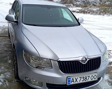 Серый Шкода Суперб, объемом двигателя 2 л и пробегом 197 тыс. км за 10200 $, фото 1 на Automoto.ua